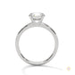 2 Ct. round-Cut Lab Diamond Solitaire Ring