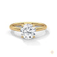 2 Ct. round-Cut Lab Diamond Solitaire Ring