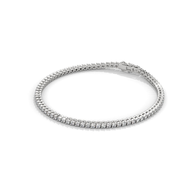 Classic Tennis Diamond Bracelet – 2.29ct | 14K Gold | Lab Grown