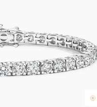 25 Ct. Round Lab Diamond Tennis Bracelet
