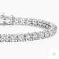 25 Ct. Round Lab Diamond Tennis Bracelet