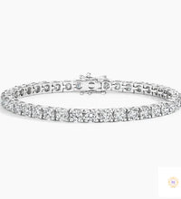 25 Ct. Round Lab Diamond Tennis Bracelet