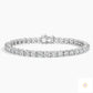 25 Ct. Round Lab Diamond Tennis Bracelet