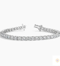 25 Ct. Round Lab Diamond Tennis Bracelet
