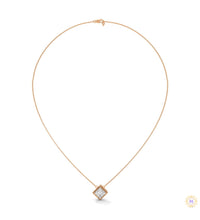 2CT. Bezel Princess Lab Diamond Pendant