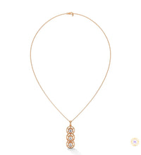 2.0 CT. Triple Diamond Drop Pendant