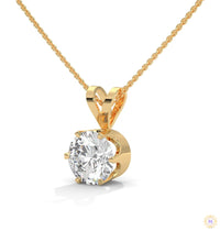 2.10 CT. Solitaire Diamond Pendant