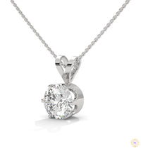 2.10 CT. Solitaire Diamond Pendant