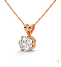 2.10 CT. Solitaire Diamond Pendant