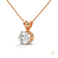 2.10 CT. Solitaire Diamond Pendant