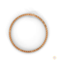 2.10 ct. Graduated Lab Diamond Tennis Bracelet