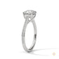 2.15 Ct. Cushion Cut Lab Diamond Engagement Ring