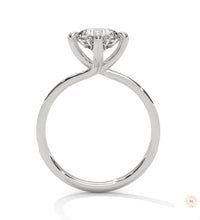 2.15 Ct. Petite Pavé Solitaire Ring
