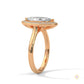 2.20 Ct. Marquise Halo Diamond Ring