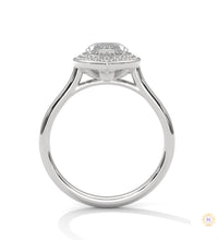 2.20 Ct. Marquise Halo Diamond Ring
