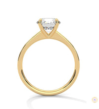 2.20 Ct. Round Lab Diamond Pavé Engagement Ring