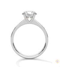 2.20 Ct. Round Lab Diamond Pavé Engagement Ring
