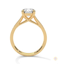 2.25 Ct. Crossover Cathedral Pavé Ring