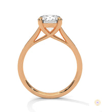 2.25 Ct. Crossover Cathedral Pavé Ring