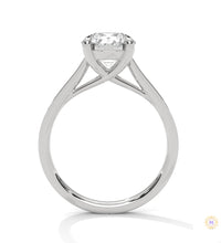 2.25 Ct. Crossover Cathedral Pavé Ring