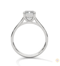 2.25 Ct. Emerald-Cut Lab Diamond Ring