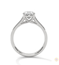 2.25 Ct. Oval Lab Diamond Engagement Ring