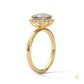 2.25 Ct. Round Diamond Halo Engagement Ring