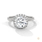 2.25 Ct. Round Diamond Halo Engagement Ring