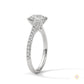 2.25 Ct. Round Lab Diamond Pavé Ring