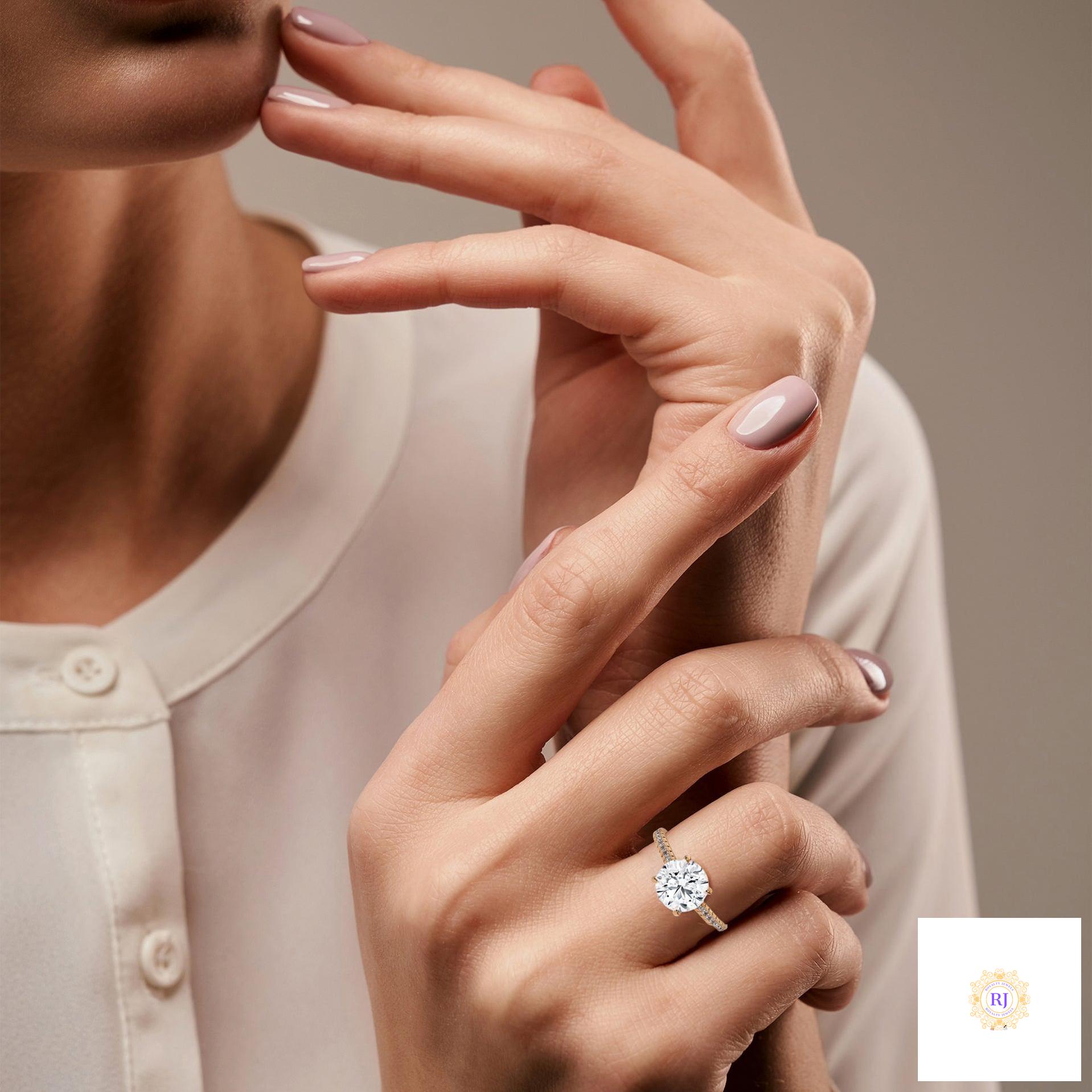 2.25Ct. Lab Diamond Engagement Ring