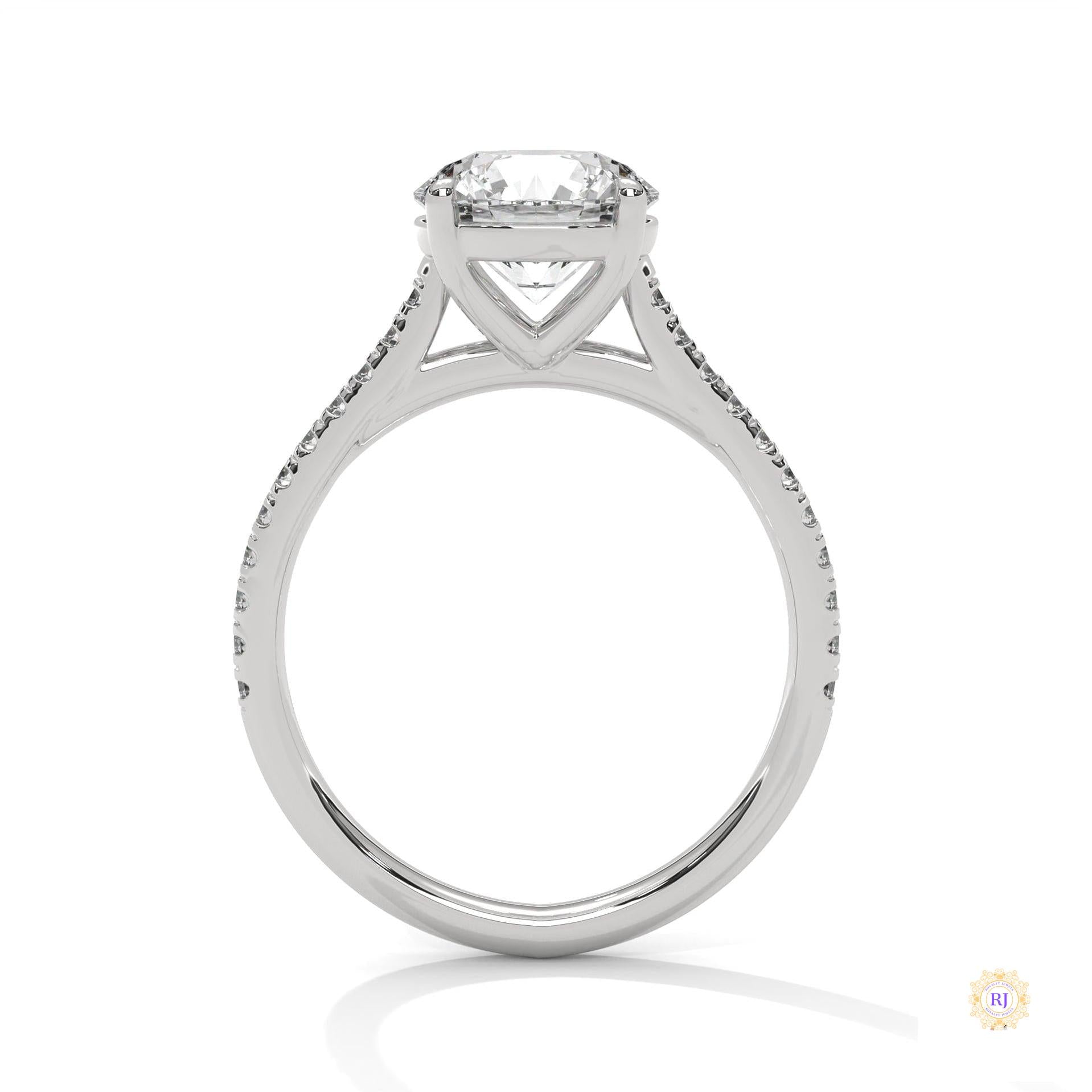 2.25Ct. Lab Diamond Engagement Ring