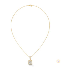 2.3 CT. Baguette & Round Diamond Pendant