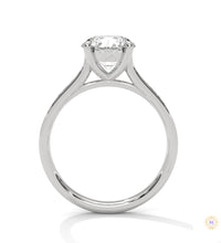 2.30 Ct. Cathedral Pavé Lab Diamond Ring