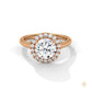 2.35 Ct. Halo Lab Diamond Engagement Ring