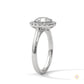 2.35 Ct. Halo Lab Diamond Engagement Ring
