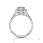 2.40 Ct. Marquise Halo Diamond Ring