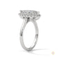 2.40 Ct. Marquise Halo Diamond Ring
