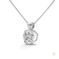 2.45 CT. Lab Diamond Bezel Solitaire Pendant