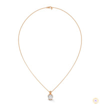 2.45 CT. Lab Diamond Bezel Solitaire Pendant