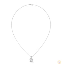 2.45 CT. Lab Diamond Bezel Solitaire Pendant