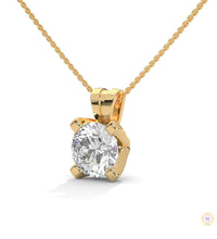 2.45 CT. Round Lab Diamond Pendant