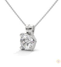 2.45 CT. Round Lab Diamond Pendant