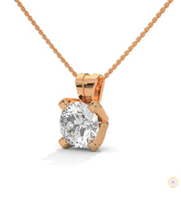 2.45 CT. Round Lab Diamond Pendant