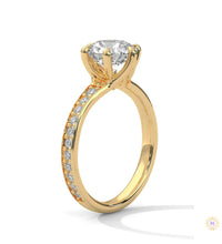 2.45 Ct. Round Lab Diamond Engagement Ring
