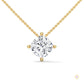 2.5 CT. Cushion Lab Diamond Pendant