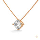 2.5 CT. Cushion Lab Diamond Pendant