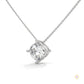 2.5 CT. Cushion Lab Diamond Pendant
