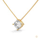 2.5 CT. Cushion Lab Diamond Pendant