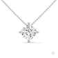 2.5 CT. Cushion Lab Diamond Pendant