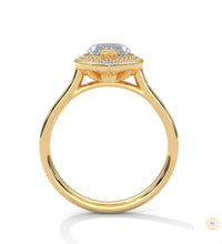 2.50 Ct. Marquise Halo Diamond Ring
